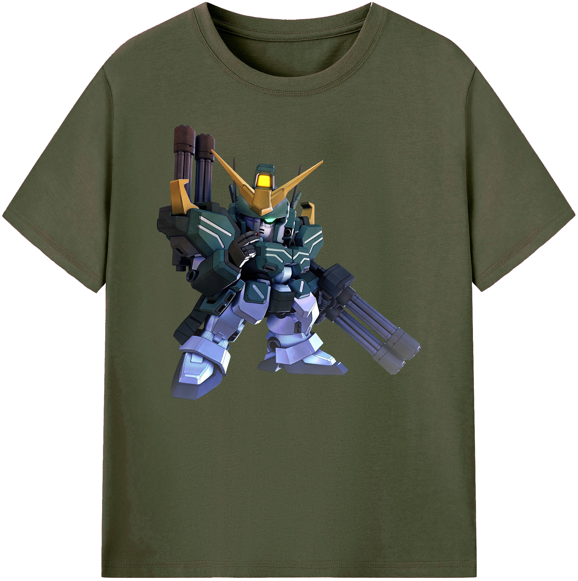 （画像用） 機動戦士ガンダム Mobile Suit Gundam 綿100％ メンズ半袖Tシャツ｜肌触りやわらか＆通気性